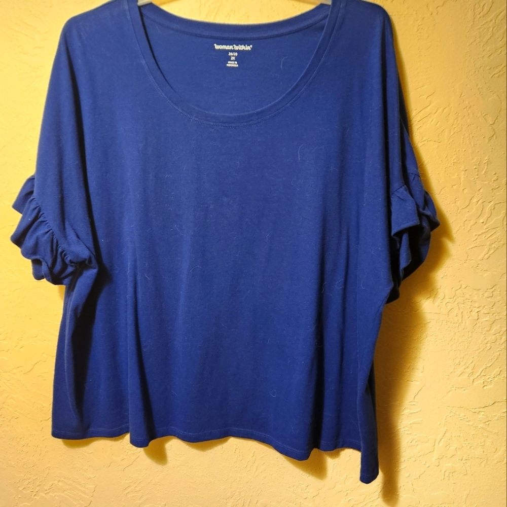Ruffle sleeve